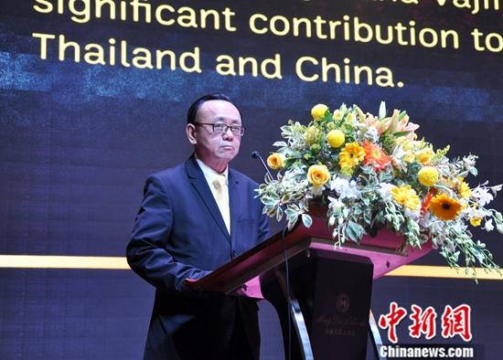 12月4日晚，泰王國駐南寧總領(lǐng)事館在廣西首府南寧市舉行招待會，慶祝泰國國慶。中新社記者 黃艷梅 攝